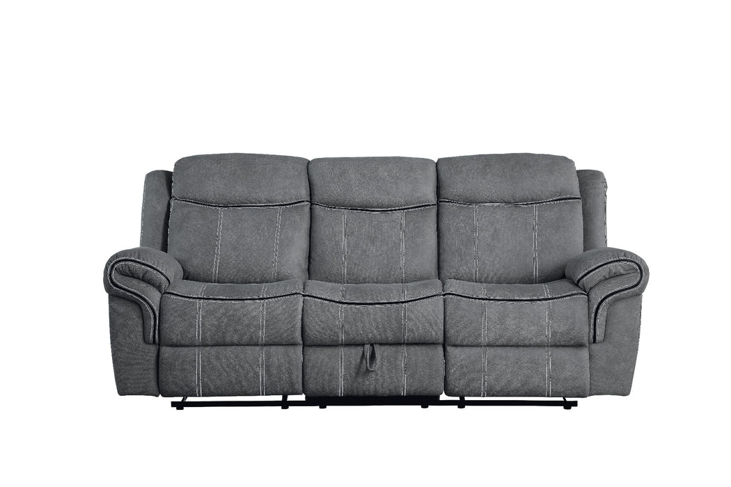 Zubaida 87"L Motion Sofa & Console with USB