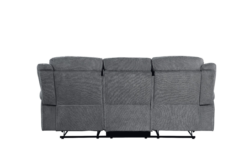 Zubaida 87"L Motion Sofa & Console with USB