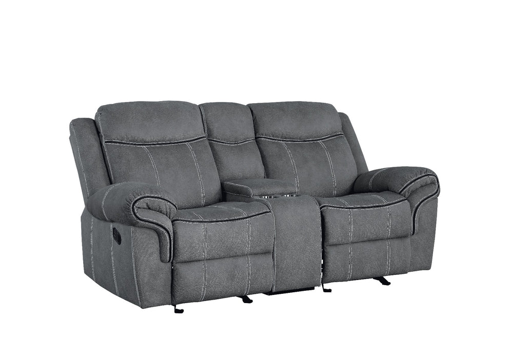 Zubaida 78"L Motion Loveseat & Console with USB