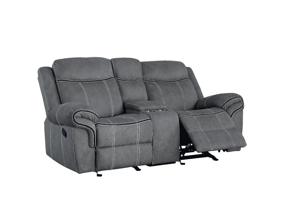 Zubaida 78"L Motion Loveseat & Console with USB