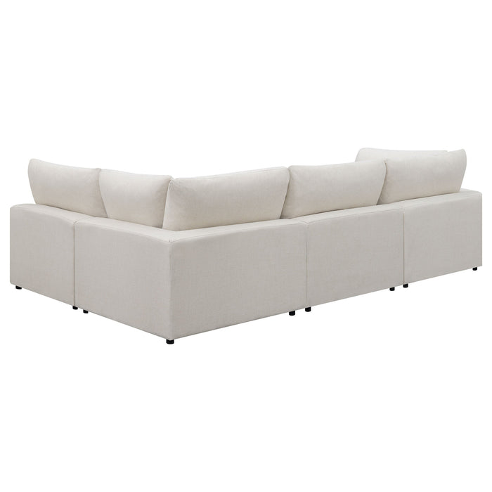 Coaster Serene Upholstered Modular Sectional Beige Default Title