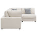 Coaster Serene Upholstered Modular Sectional Beige Default Title