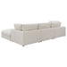 Coaster Serene Upholstered Modular Sectional Beige Default Title