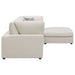 Coaster Serene Upholstered Modular Sectional Beige Default Title