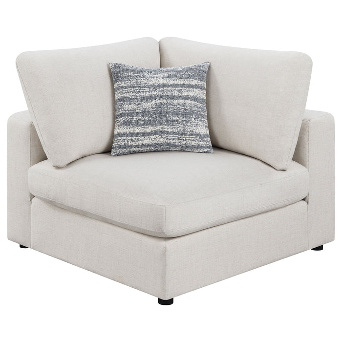 Coaster Serene Upholstered Modular Sectional Beige Default Title