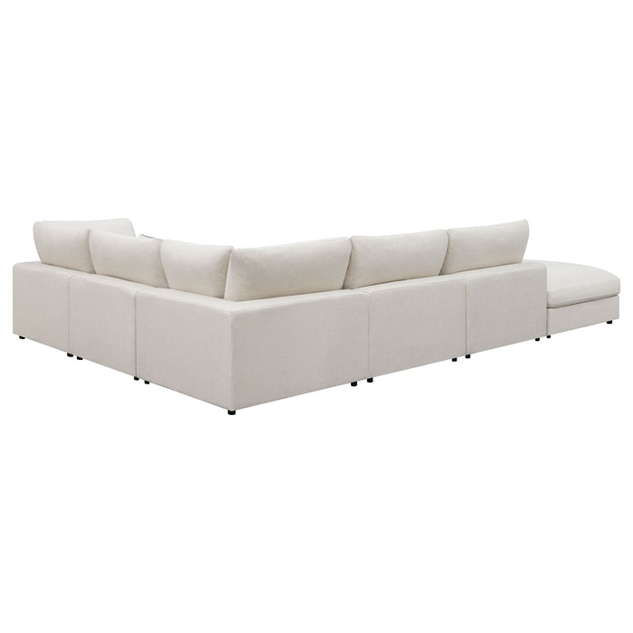 Coaster Serene 6-piece Upholstered Modular Sectional Beige Default Title