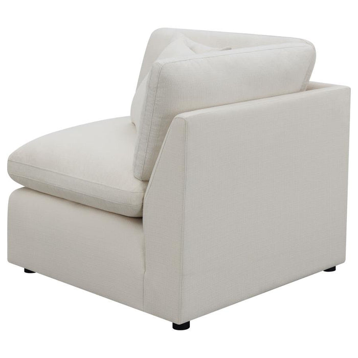 Hobson Upholstered Corner Ivory