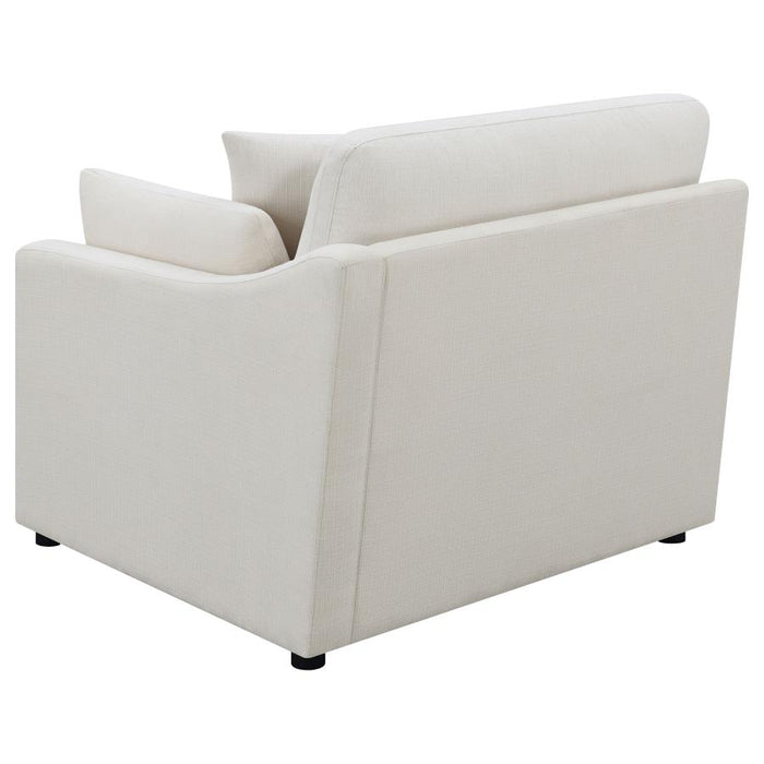 Hobson Upholstered LAF Chair Ivory