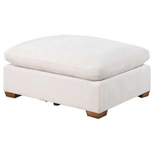 Coaster Lakeview Upholstered Ottoman Ivory Default Title