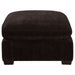 Coaster Lakeview Upholstered Ottoman Dark Chocolate Default Title