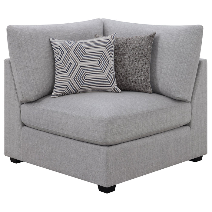 Coaster Cambria Upholstered Modular Sectional Grey Right