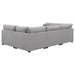 Coaster Cambria 6-piece Upholstered Modular Sectional Grey Default Title