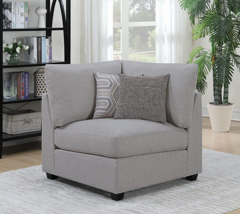 Cambria Upholstered Corner Grey