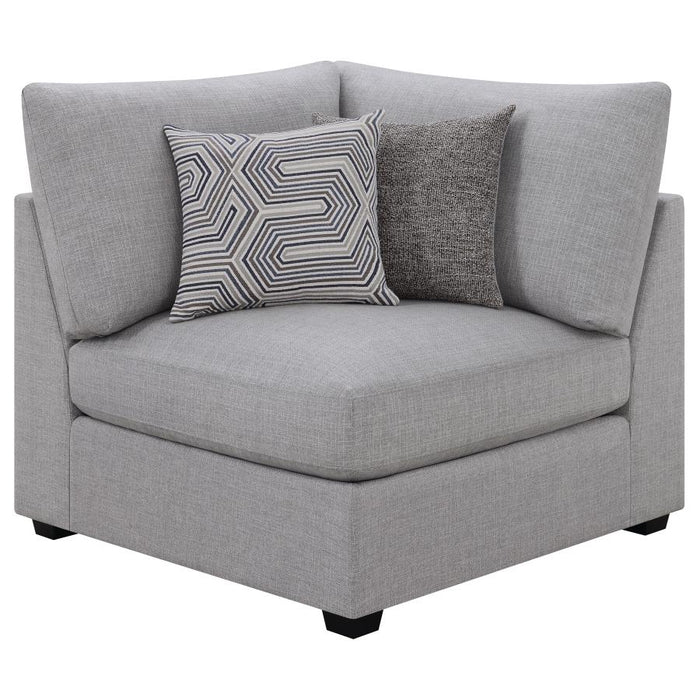 Cambria Upholstered Corner Grey