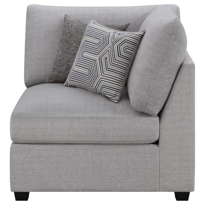 Cambria Upholstered Corner Grey