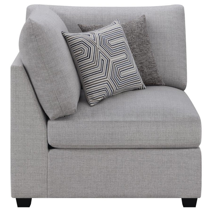 Cambria Upholstered Corner Grey