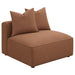 Coaster Jennifer 6-piece Upholstered Modular Sectional Terracotta Default Title