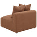 Coaster Jennifer 6-piece Upholstered Modular Sectional Terracotta Default Title