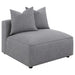 Coaster Jennifer 6-piece Tight Seat Modular Sectional Grey Default Title