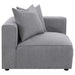 Coaster Jennifer 6-piece Tight Seat Modular Sectional Grey Default Title