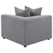 Coaster Jennifer 6-piece Tight Seat Modular Sectional Grey Default Title