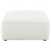 Coaster Sunny Upholstered Ottoman Natural Default Title