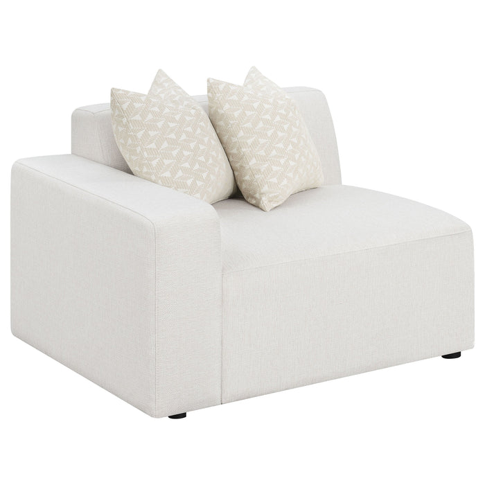 Coaster Freddie Upholstered Modular Sectional Pearl