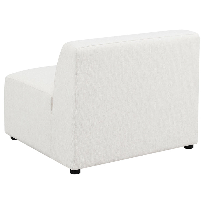 Coaster Freddie Upholstered Modular Sectional Pearl