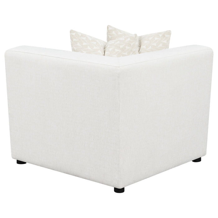 Coaster Freddie Upholstered Modular Sectional Pearl