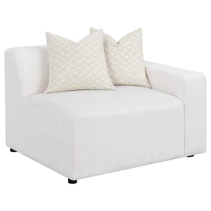 Coaster Freddie Upholstered Modular Sectional Pearl