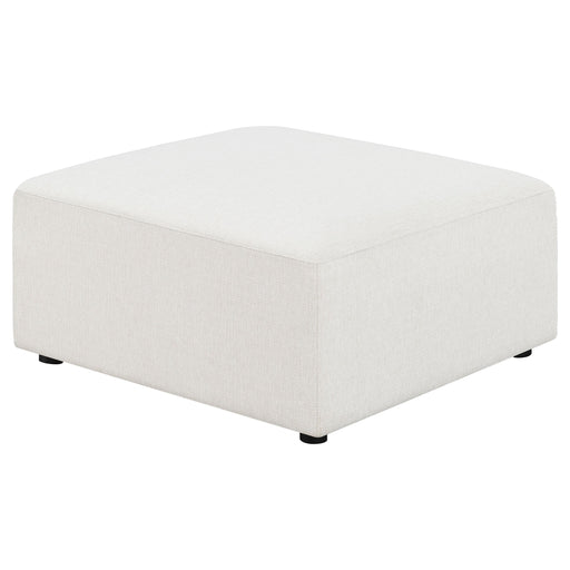 Coaster Freddie Upholstered Square Ottoman Pearl Default Title