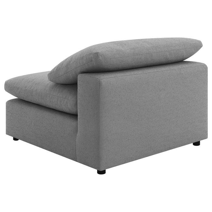 Raleigh 6-piece Boucle Upholstered Modular Sectional Grey