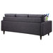 Coaster Watsonville Tufted Back Sofa Grey Default Title