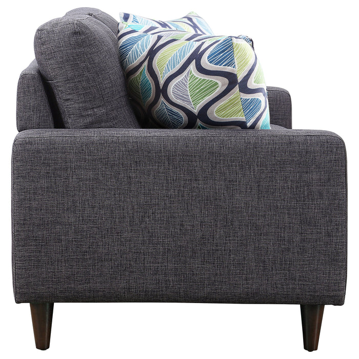 Coaster Watsonville Tufted Back Loveseat Grey Default Title