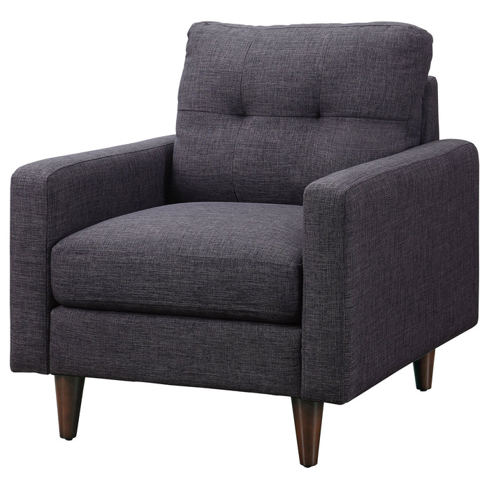 Coaster Watsonville Tufted Back Chair Grey Default Title