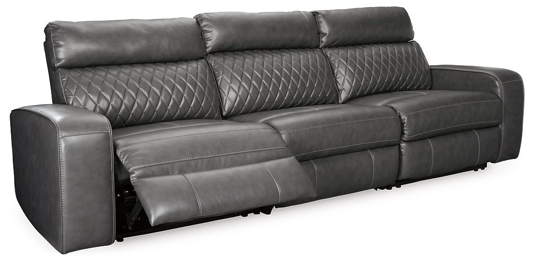 Samperstone Power Reclining Sectional Sofa