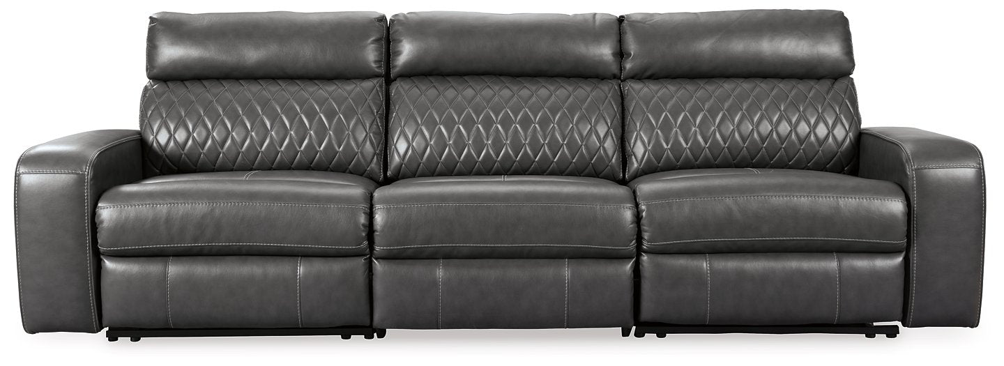 Samperstone Power Reclining Sectional Sofa