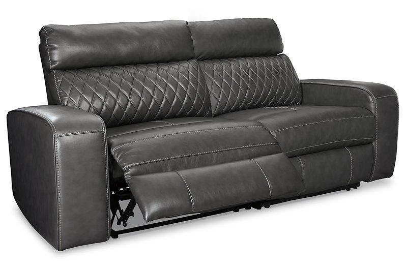 Samperstone Power Reclining Sectional Loveseat