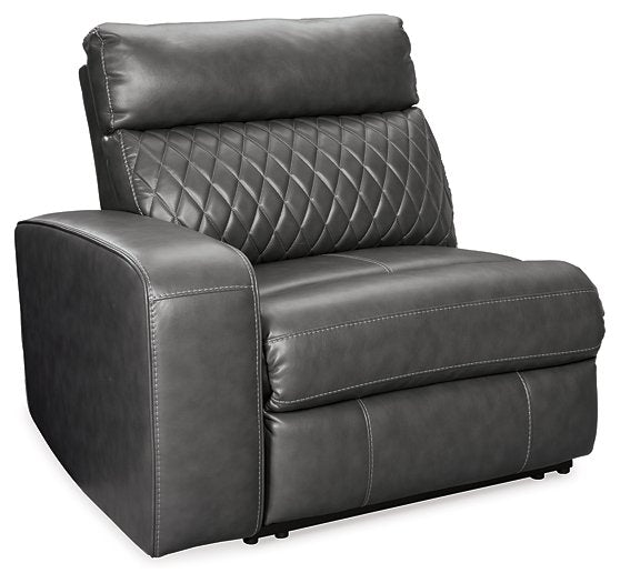 Samperstone Power Reclining Sectional Loveseat