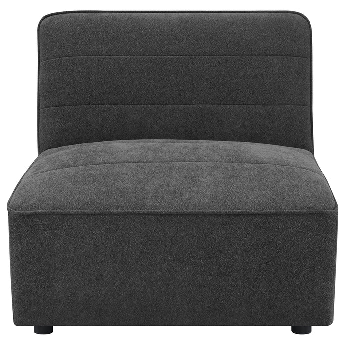 Coaster Sunny Upholstered 6-piece Modular Sectional Dark Charcoal Default Title