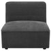 Coaster Sunny Upholstered 6-piece Modular Sectional Dark Charcoal Default Title