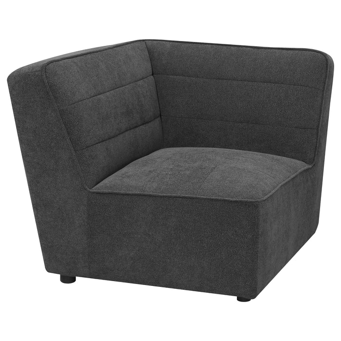 Coaster Sunny Upholstered 6-piece Modular Sectional Dark Charcoal Default Title