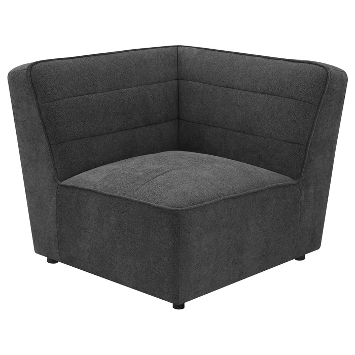 Coaster Sunny Upholstered 6-piece Modular Sectional Dark Charcoal Default Title