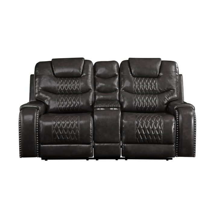 Braylon 78"L Motion Loveseat with Console