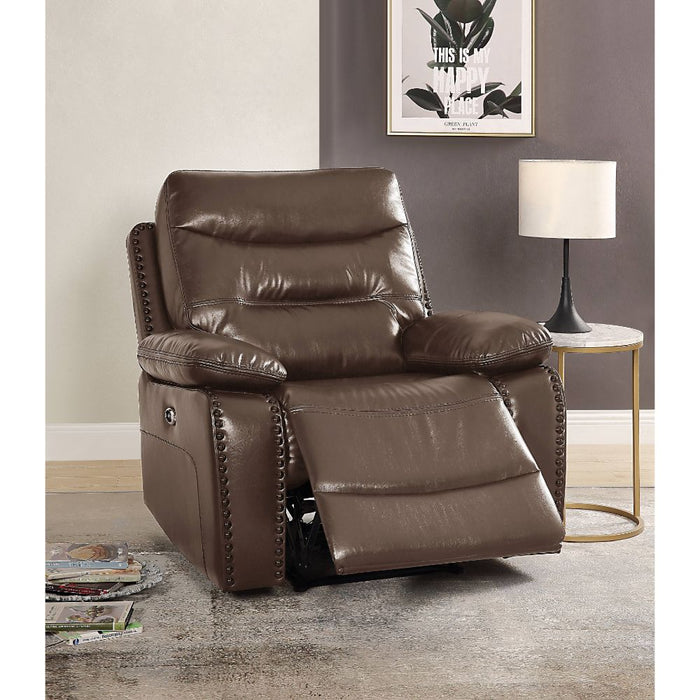Aashi 42"W Upholstered Power Motion Recliner