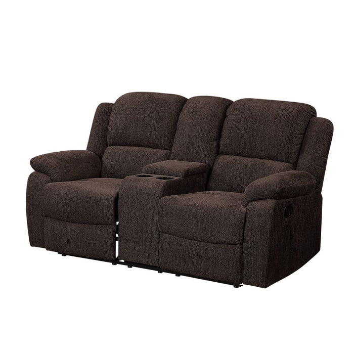 Madden 70"L Motion Loveseat with Console