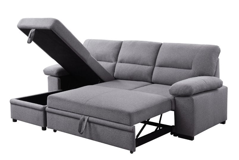 Nazli 97"L Sectional Sofa with Storage