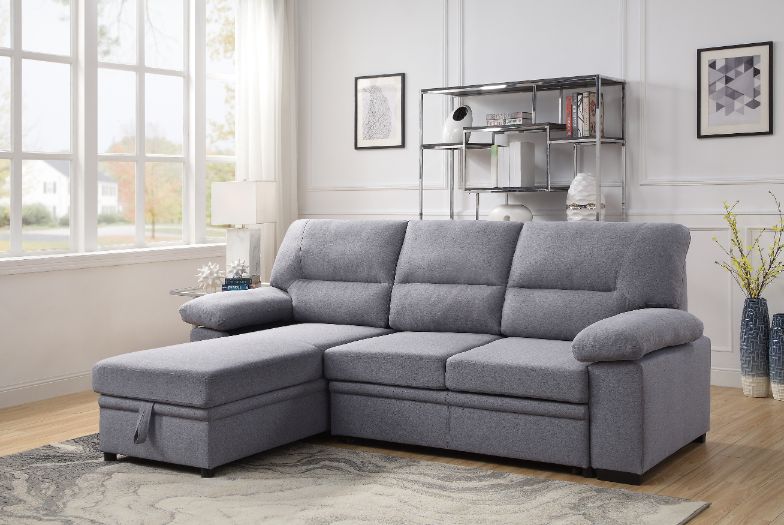 Nazli 97"L Sectional Sofa with Storage