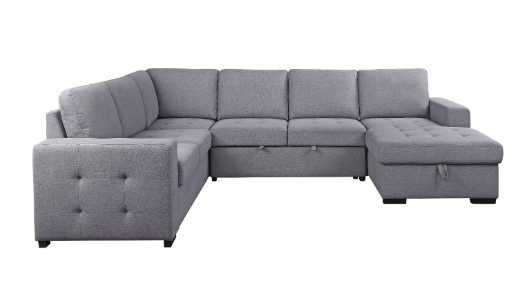 Nardo 125"L Sectional Sofa with Storage