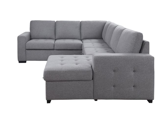 Nardo 125"L Sectional Sofa with Storage